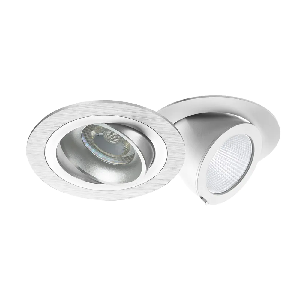 Schwenkbare LED-Einbaustrahler