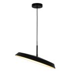 D'Lite Pendelleuchte Uxem Matt Schwarz 23W 1800lm - 827 Extra Warmweiß | 3-Stufen Dimmbar