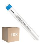 Mehrfachpackung 10x Philips LED Röhre T8 CorePro (EM/Mains) Standard Output 8W 750lm - 830 Warmweiß | 60cm - Ersatz Für 18W