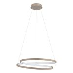 Eglo Pendelleuchte Ruotale Stahl Sandig 36W 4500lm - 830 Warmweiß