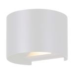 Eglo Wandleuchte Calpino 3 Aluminium Weiß 2W 420lm - 830 Warmweiß | IP54