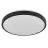 Ledvance LED-Wand- und Deckenleuchte Orbis London Schwarz 36W 2200lm - 830 Warmweiß | 480mm - IP20