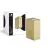 D'Lite Wandleuchte Vrebos Aluminium Gold Up&Down| IP54 - Geeignet für 2x GU10