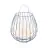 Nordlux Tischlampe Jim To-Go Portable Akku Metall Grau 3W 300lm - 827 Extra Warmweiß | 3-Stufen Dimmbar 