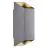 Nordlux Nico Wandleuchte Aluminium Anthrazit Up & Down | IP54 - Geeignet für 2x GU10