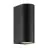 Nordlux Dion Wandleuchte Aluminium Schwarz Up & Down | Geeignet für 2x GU10