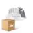 Mehrfachpackung 4x Ledvance LED  SPOT AIR FIX Aluminium  6W 480lm 36D - 927 Extra Warmweiß | Ausschnitt 68mm - IP65 - Höchste Farbwiedergabe -  Dimmbar
