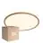 Mehrfachpackung 3x Nordlux LED Deckenleuchte Oja 42 Holz 24W 2150lm - 827 Extra Warmweiß | Dimmbar