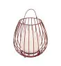 Nordlux Tischlampe Jim To-Go Portable Akku Rot 3W 300lm - 827 Extra Warmweiß | 3-Stufen Dimmbar 