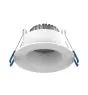 Noxion LED-Spot Ares Tief Weiß 6W 540lm 927-940 3CCT - mit Innenring Weiß| Ausschnitt 68mm