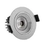 Noxion LED-Spot Diamond schwenkbar Aluminium 6W 400lm 36D - 927 Extra Warmweiß | Ausschnitt 83mm - IP44 - Höchste Farbwiedergabe - Dimmbar