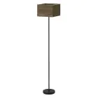 Ledvance Decor Stehlampe Quadrat Braun | Geeignet für 1x E27
