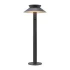 Nordlux Solar Gartenbeleuchtung Justina Metall Anthrazit 5W 400lm - 830 Warmweiß | Bewegungs- und Lichtsensor