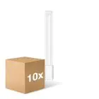 Mehrfachpackung 10x Ledvance Dulux-L LED 12W - 840 Kaltweiß | 4-Pins - Ersatz Für 24W