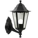 Nordlux Cardiff Up Applique Murale Aluminium Noir | Convient pour 1x E27