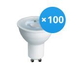 Lot 100x Spot LED GU10 PAR16 4W 345lm 36D - 827 Blanc Très Chaud | Équivalent 50W