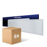 Lot 5x Noxion Panneau LED Ecowhite V4.0 28W 3360lm CCT  |  300X1200 UGR<19