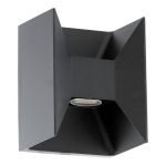 Eglo Applique Murale Morino Extérieur Aluminium Anthracite/Graphite 5W 460lm - 830 Blanc Chaud