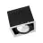 Ledvance Spot LED Carré inclinable Noir-Blanc 30W 2700lm 36D - 830 Blanc Chaud | Diamètre 164mm