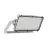 Ledvance Projecteur LED Max Radial 25 Aluminium Gris 600W 92300lm 25d - 830 Blanc Chaud | IP66 - Symétrique