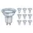 Lot 10x Osram Performance Spot LED Réflecteur GU10 PAR16 4.3W 350lm 120D - 827 Blanc Très Chaud | Équivalent 30W
