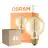 Lot 4x Osram Vintage 1906 LED E27 Globe Filament Dorée 95mm 7W 600lm - 822 Blanc Très Chaud | Dimmable