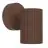 Eglo Applique Murale Tomelloso Extérieur Aluminium Rouille | Convient pour GU10