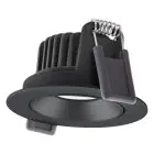 Ledvance Spot LED Adjust Aluminium Noir 8W 640lm 36D - 927 Blanc Très Chaud | Diamètre 68mm - IP20 - Meilleur rendu des couleurs - Dimmable