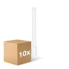 Lot 10x Ledvance Dulux-L LED 18W - 840 Blanc Froid | 4-Pins - Équivalent 36W